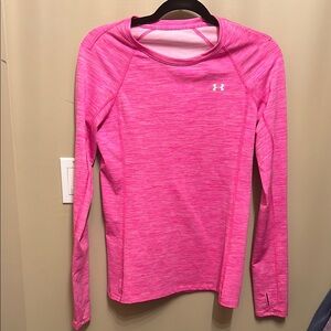 Under Armour Pink Long Sleeve Shirt